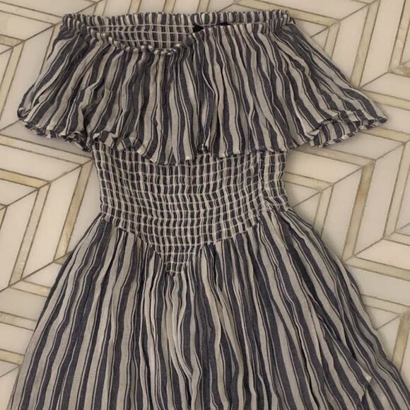 Blue Life Strapless Romper - Picture 1 of 3